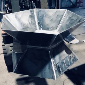 Steelscape Hex fire pit