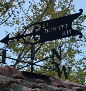 Steelscape weather vane - House