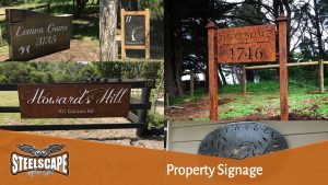 Steelscape Property Signage